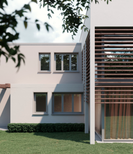 AluNext AD Kömmerling - Vista frontal del producto