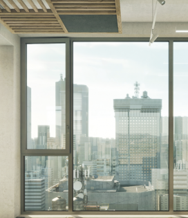 AluNext MD Kömmerling - Vista frontal del producto