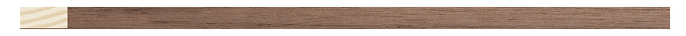 Moldura 1033/116 TAPETAS Nogal Molgra - Vista frontal del producto